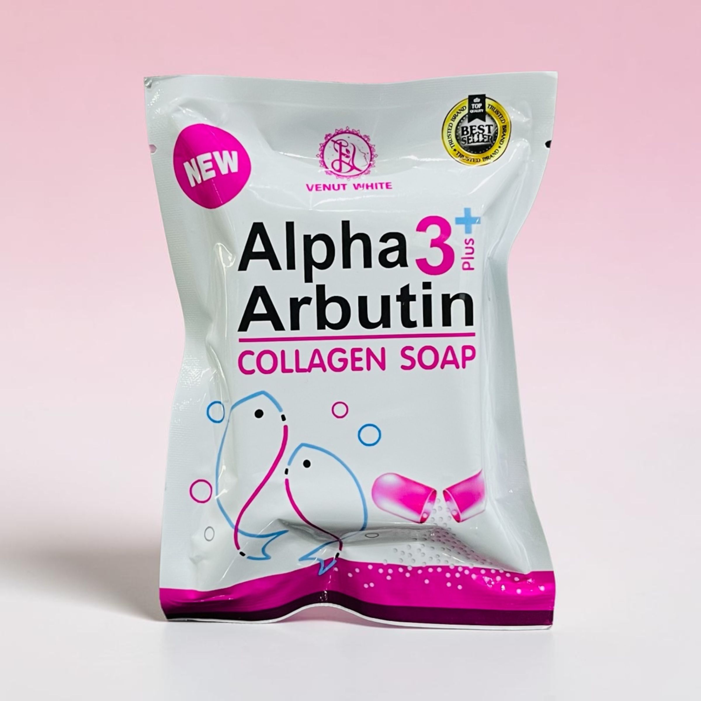 ALPHA 3+ ARBUTIN COLLAGEN SOAP 80G